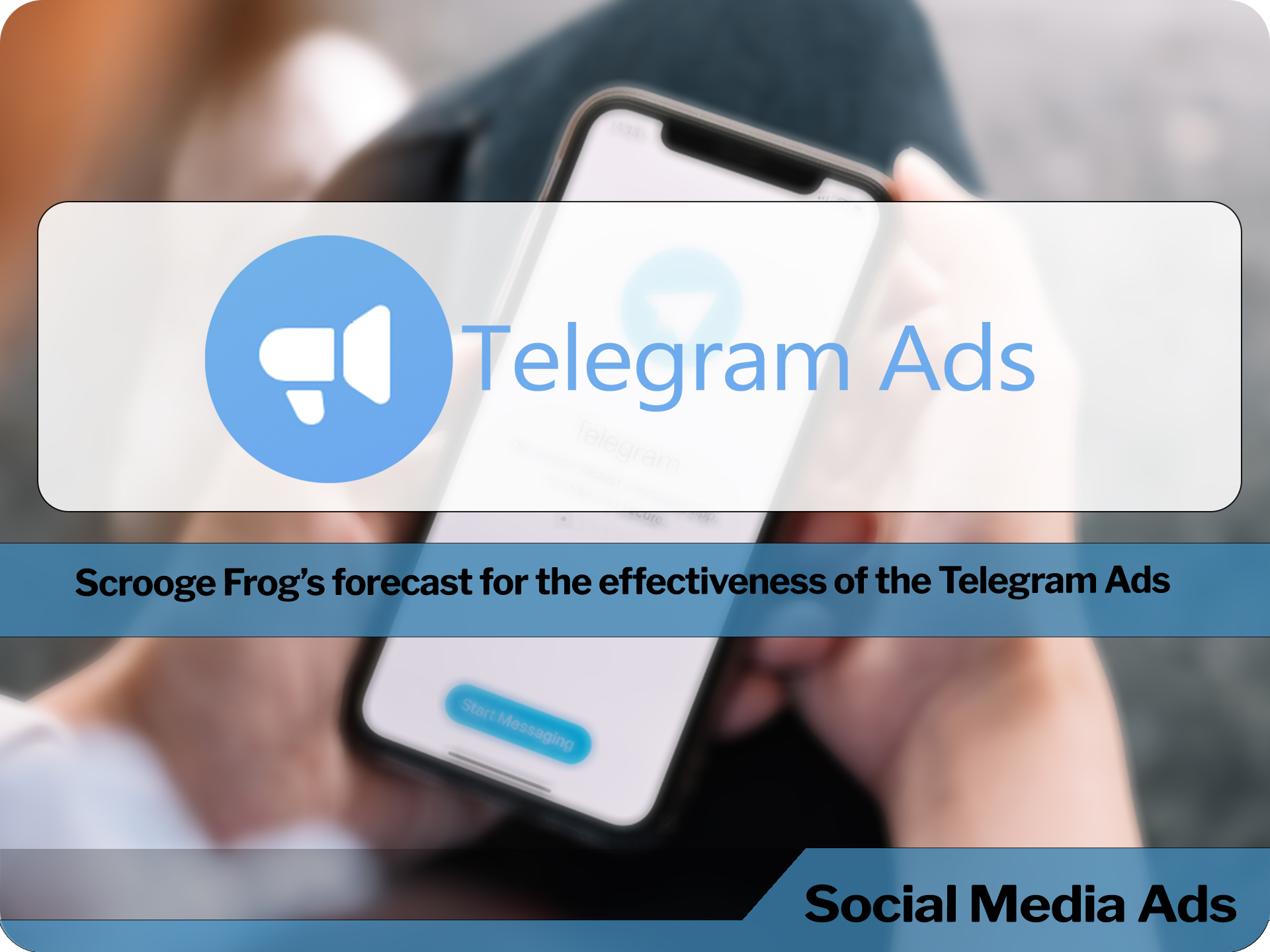 Announcement of Telegram Ads