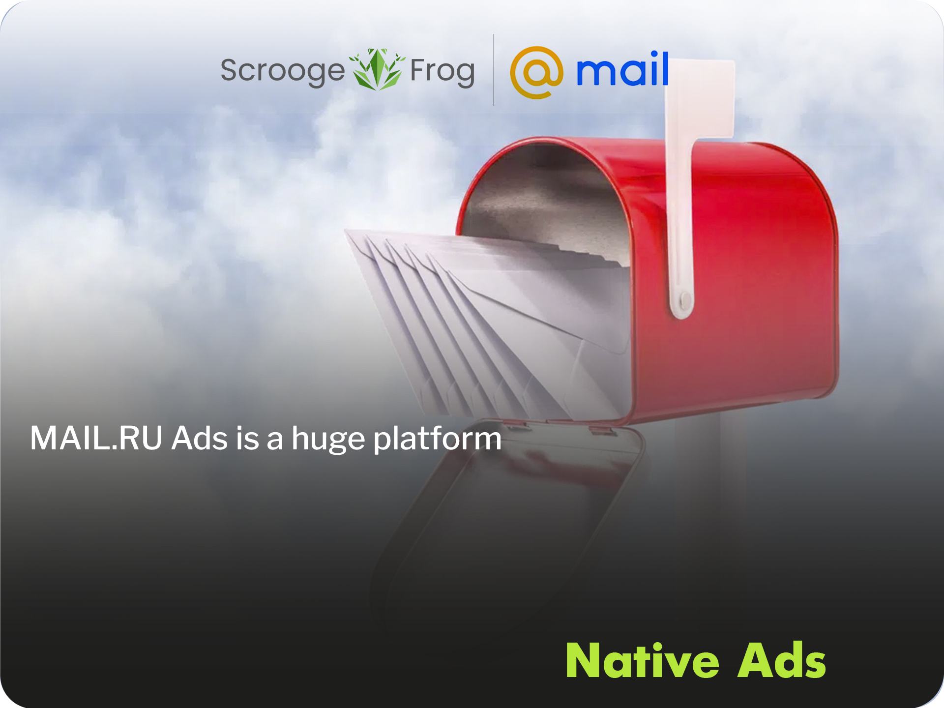 MAIL.RU Ads is a huge platform
