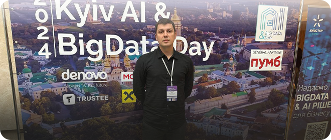 CEO Kostia and CTO Maksym attended the AI & BigData Online Day