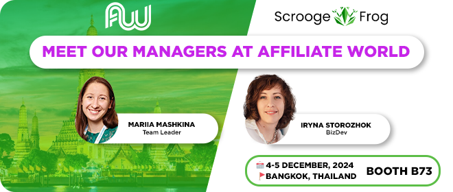 ScroogeFrog is Heading to Affiliate World Bangkok 2024! 🇹🇭