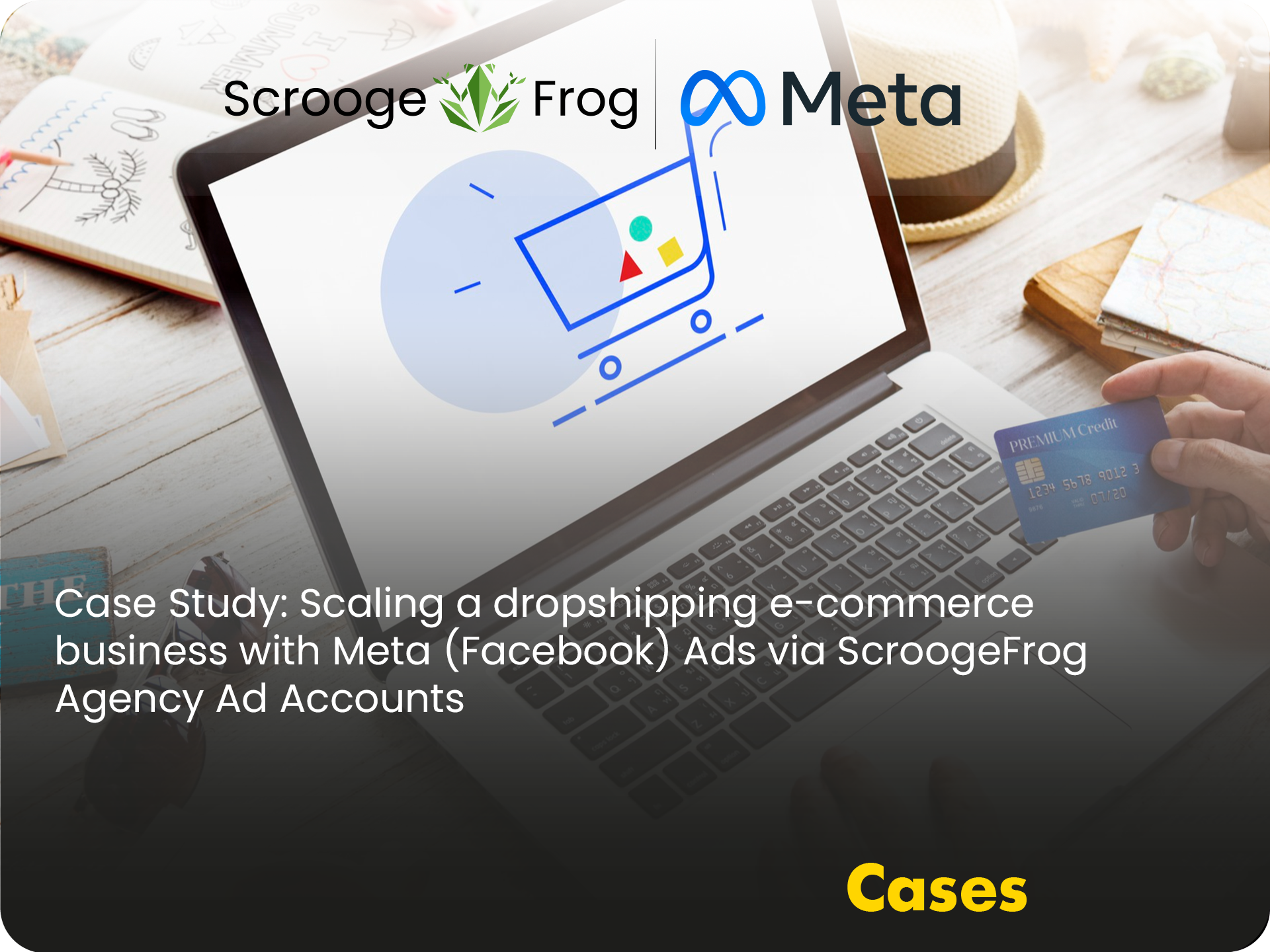 Case Study: Scaling a dropshipping e-commerce business with Meta (Facebook) Ads via ScroogeFrog Agency Ad Accounts