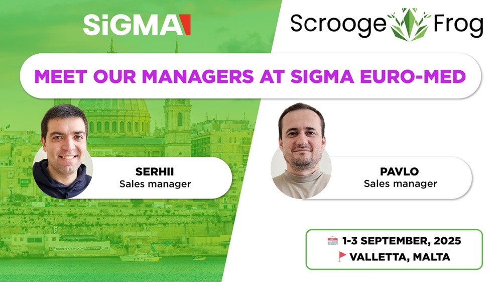 ScroogeFrog is heading to SIGMA EURO-MED Malta!