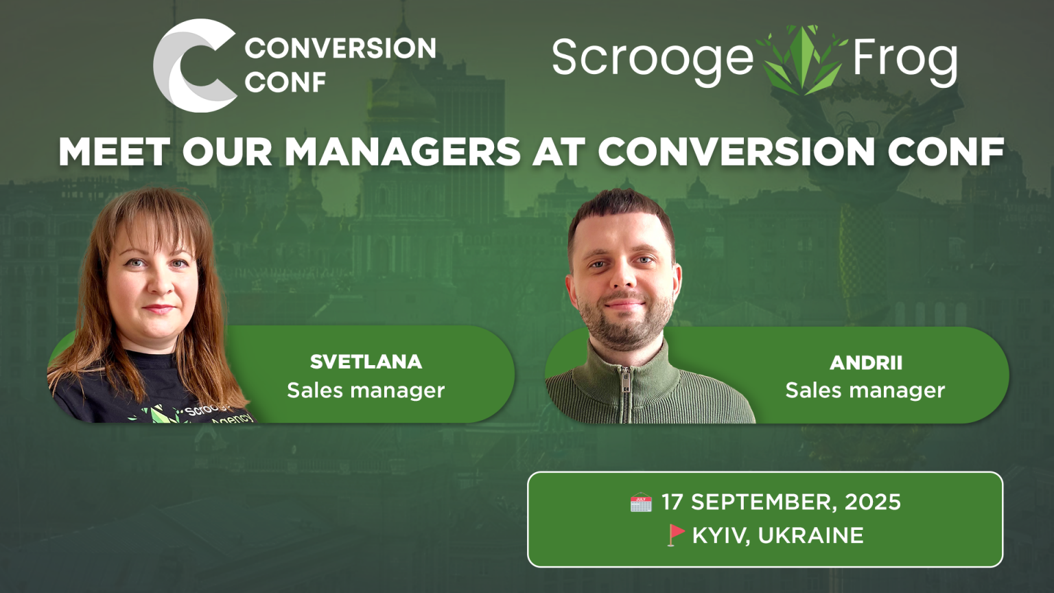 Conversion Conf ScroogeFrog Joins Conversion Conf in Kyiv — Let’s Talk Growth ...