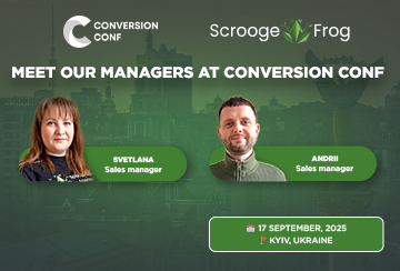 ScroogeFrog Joins Conversion Conf in Kyiv — Let’s Talk Growth & Performance!