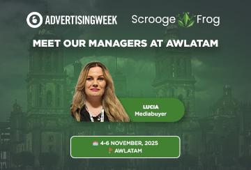 ScroogeFrog is heading to Advertising Week LATAM 2025, Mexico city