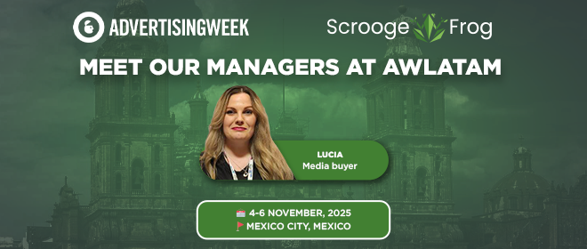 ScroogeFrog is heading to Advertising Week LATAM 2025, Mexico city