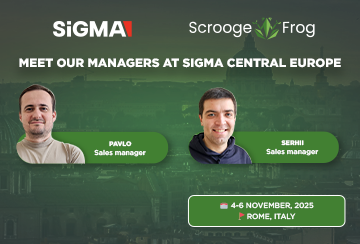 Meet our managers at SiGMA Central Europe