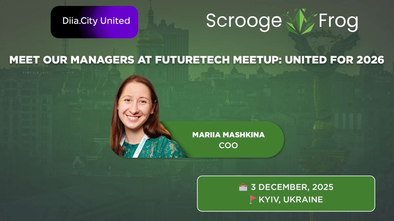 Frog Design Meetup ScroogeFrog Is Joining the FutureTechTech Meetup: United for 2026 ...