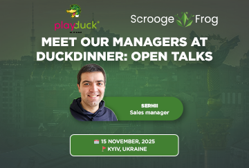 ScroogeFrog Joins DuckDinner: Open Talks 2025 — Kyiv, November 15