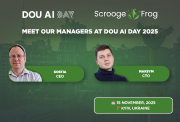 ScroogeFrog Is Joining DOU AI Day 2025 — Exploring the Future of Applied AI in Kyiv