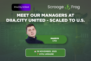 ScroogeFrog Is Heading to “Scaling to the U.S.” — Diia.City United Event