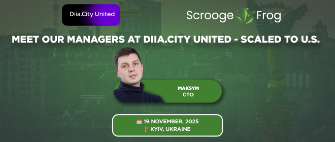 ScroogeFrog Is Heading to “Scaling to the U.S.” — Diia.City United Event