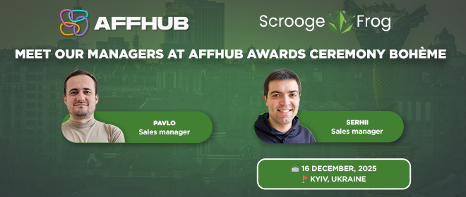 ScroogeFrog Is Joining AFFHUB Awards Ceremony: BOHÈME 2025 — Kyiv’s Most Stylish Industry Event