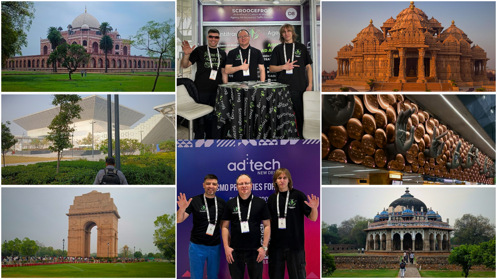 Incredible New Delhi: Our ad:tech Experience & Unforgettable Memories!🐸