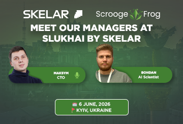 🐸 Meet the ScroogeFrog team at SLUKHAI by SKELAR! 🚀