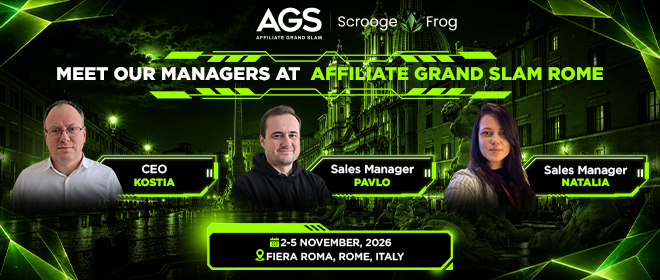 ALL ROADS LEAD TO ROME – AND THE SCROOGEFROG LEGION IS HEADING TO AFFILIATE GRAND SLAM! 🏛⚡️